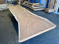 Suar boomstam tafel 410 cm. - afbeelding 3 van  5