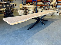 Suar boomstam tafel 410 cm. - afbeelding 2 van  5
