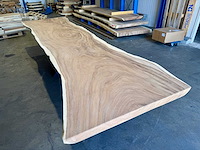 Suar boomstam tafel 410 cm. - afbeelding 3 van  5