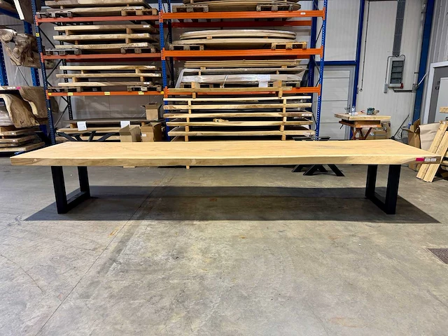 Suar boomstam tafel 500 cm. - afbeelding 3 van  5