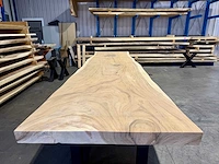 Suar boomstam tafel 500 cm. - afbeelding 5 van  5