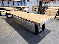 Suar boomstam tafel 500 cm. - afbeelding 2 van  5