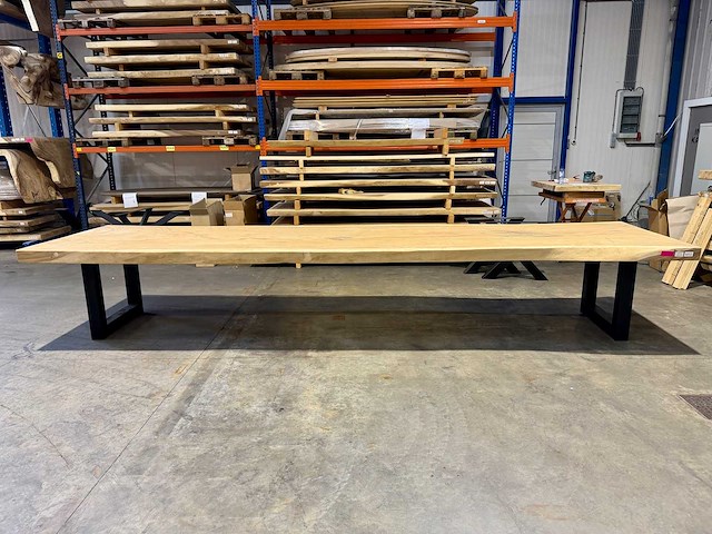 Suar boomstam tafel 500 cm. - afbeelding 3 van  5