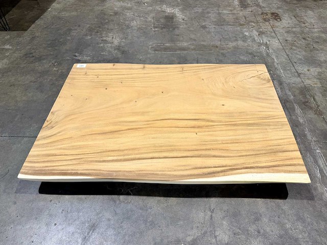 Suar boomstam tafelblad 120 cm. - afbeelding 2 van  2