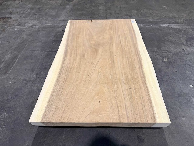 Suar boomstam tafelblad 120 cm. - afbeelding 1 van  2