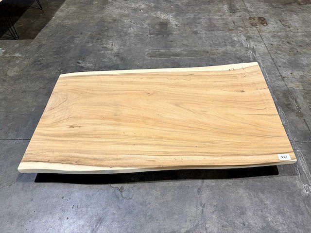 Suar boomstam tafelblad 140 cm. - afbeelding 2 van  2