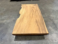 Suar boomstam tafelblad 185cm. - afbeelding 2 van  2