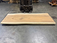 Suar boomstam tafelblad 280 cm. - afbeelding 2 van  3