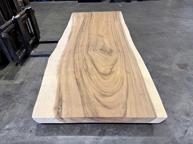 Suar boomstam tafelblad 280 cm. - afbeelding 3 van  3