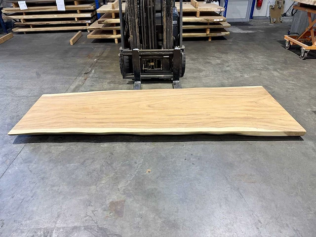 Suar boomstam tafelblad 300 cm. - afbeelding 4 van  4