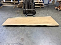 Suar boomstam tafelblad 300 cm. - afbeelding 4 van  4