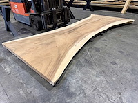 Suar boomstam tafelblad 300 cm.