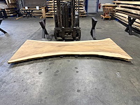 Suar boomstam tafelblad 300 cm. - afbeelding 2 van  4