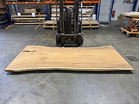Suar boomstam tafelblad 300 cm. - afbeelding 2 van  3