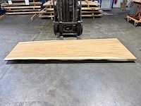 Suar boomstam tafelblad 300 cm. - afbeelding 4 van  4