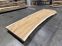 Suar boomstam tafelblad 450 cm. - afbeelding 1 van  7