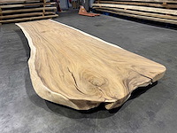 Suar boomstam tafelblad 450 cm. - afbeelding 7 van  7