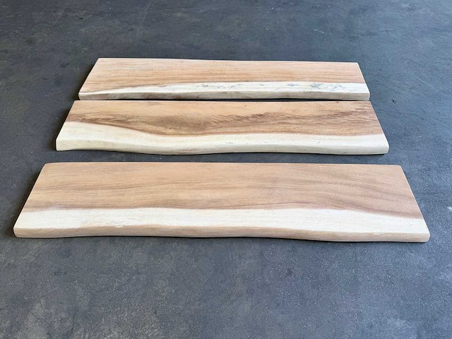 Suar boomstam wand plank (3x) - afbeelding 2 van  2