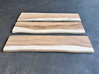 Suar boomstam wand plank (3x) - afbeelding 2 van  2