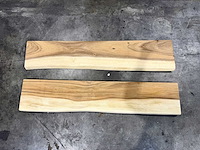Suar boomstam wandplanken (2x) - afbeelding 1 van  2