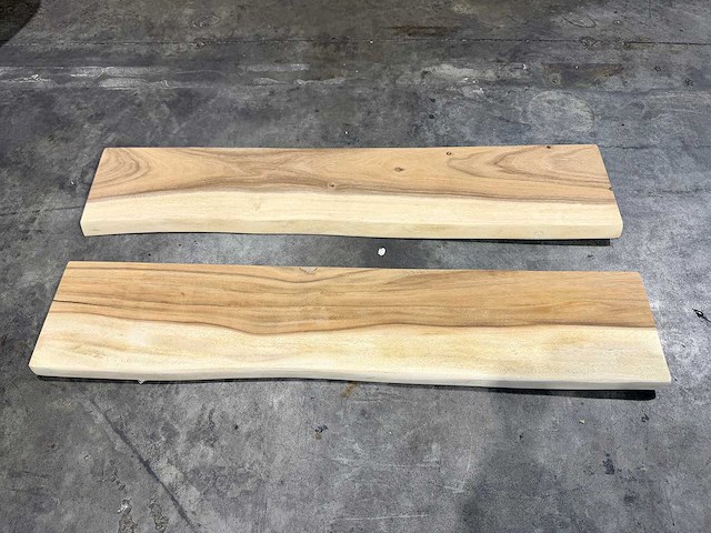 Suar boomstam wandplanken (2x) - afbeelding 2 van  2