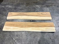 Suar boomstam wandplanken (2x) - afbeelding 2 van  2