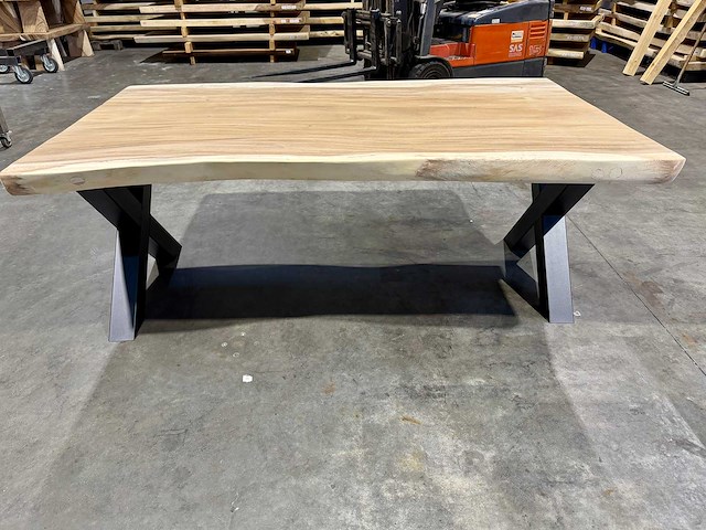Suar boomstamtafel 200 cm. - afbeelding 2 van  3
