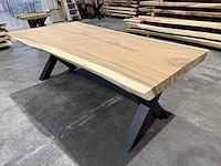 Suar boomstamtafel 220 cm. - afbeelding 1 van  3