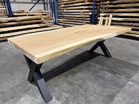 Suar boomstamtafel 220 cm. - afbeelding 1 van  3