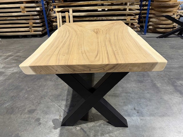 Suar boomstamtafel 220 cm. - afbeelding 3 van  3