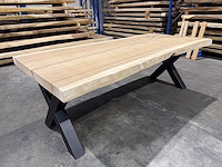 Suar boomstamtafel 220 cm. - afbeelding 1 van  4