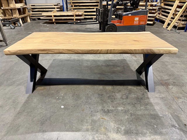 Suar boomstamtafel 220 cm. - afbeelding 2 van  3