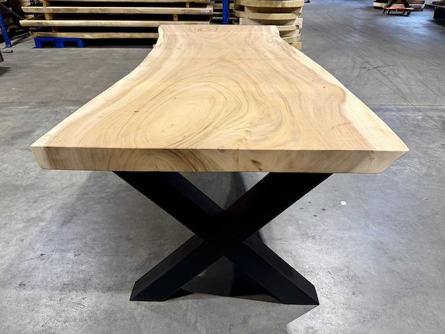 Suar boomstamtafel 220 cm. - afbeelding 3 van  3