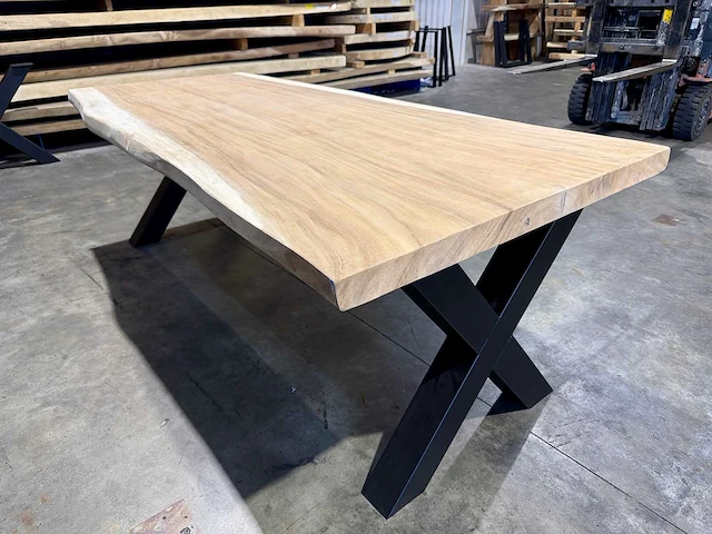 Suar boomstamtafel 220 cm. - afbeelding 2 van  4