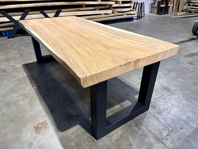 Suar boomstamtafel 220 cm. - afbeelding 2 van  4
