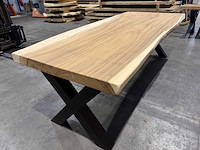 Suar boomstamtafel 240 cm. - afbeelding 1 van  4