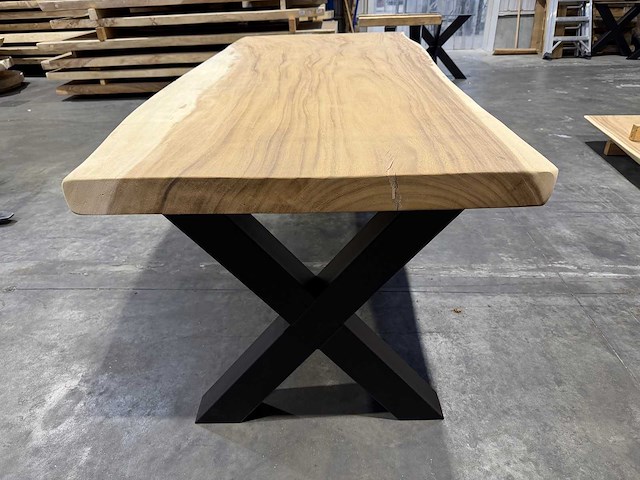 Suar boomstamtafel 240 cm. - afbeelding 4 van  4