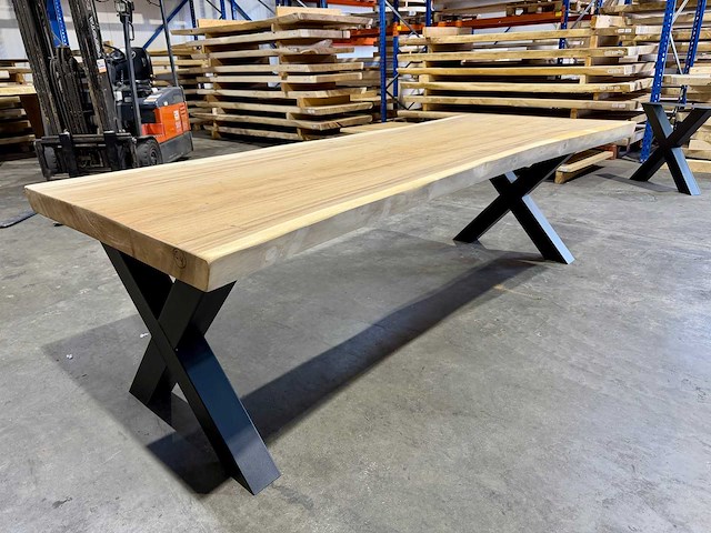 Suar boomstamtafel 250 cm. - afbeelding 1 van  3