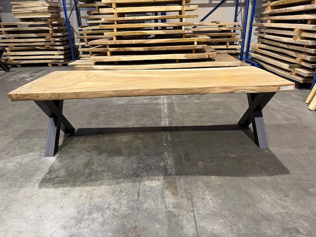 Suar boomstamtafel 260 cm. - afbeelding 2 van  4