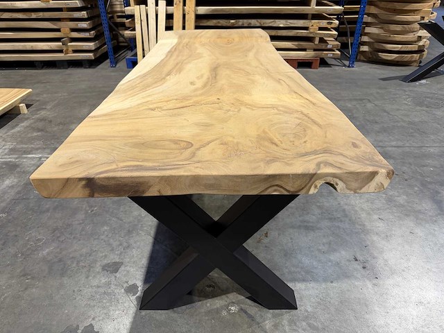 Suar boomstamtafel 260 cm. - afbeelding 3 van  4