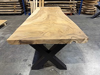 Suar boomstamtafel 260 cm. - afbeelding 3 van  4