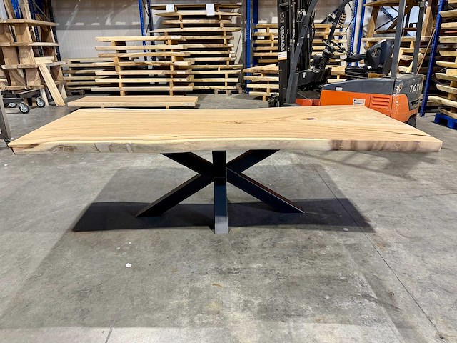 Suar boomstamtafel 260 cm. - afbeelding 1 van  3