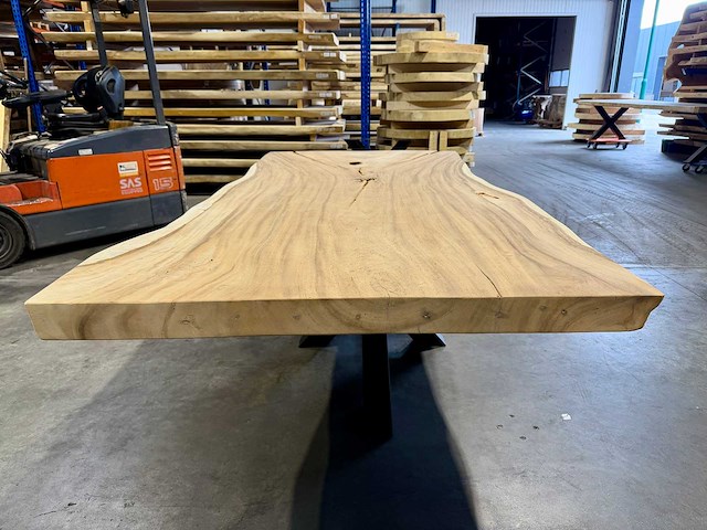 Suar boomstamtafel 260 cm. - afbeelding 3 van  3