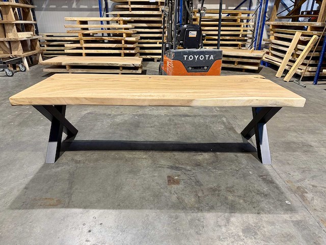 Suar boomstamtafel 260 cm. - afbeelding 2 van  3