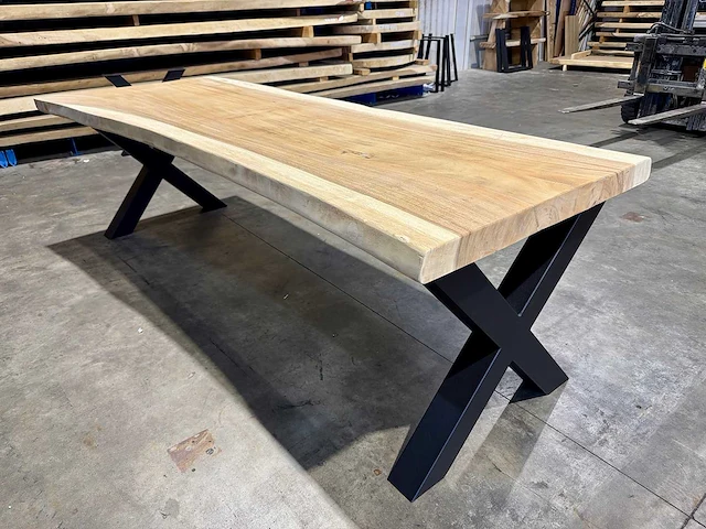 Suar boomstamtafel 260 cm. - afbeelding 2 van  4