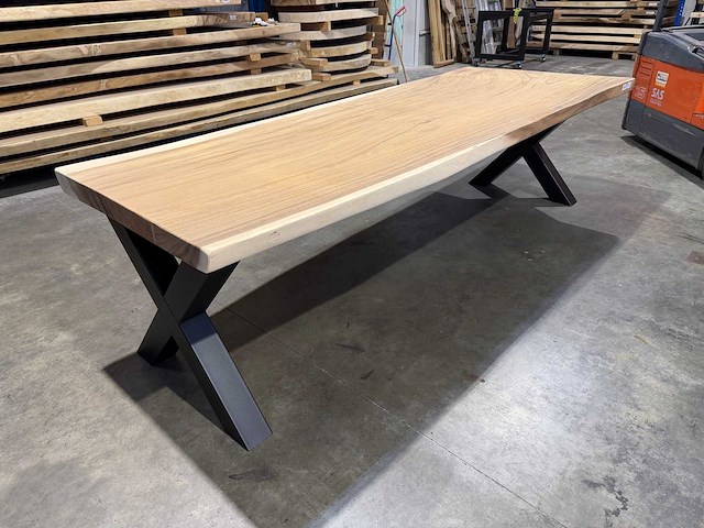 Suar boomstamtafel 280 cm - afbeelding 1 van  4