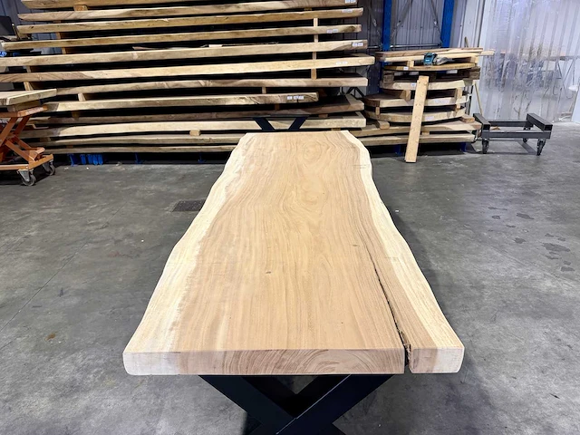 Suar boomstamtafel 280 cm. - afbeelding 4 van  4