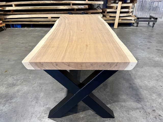 Suar boomstamtafel 280 cm. - afbeelding 4 van  4