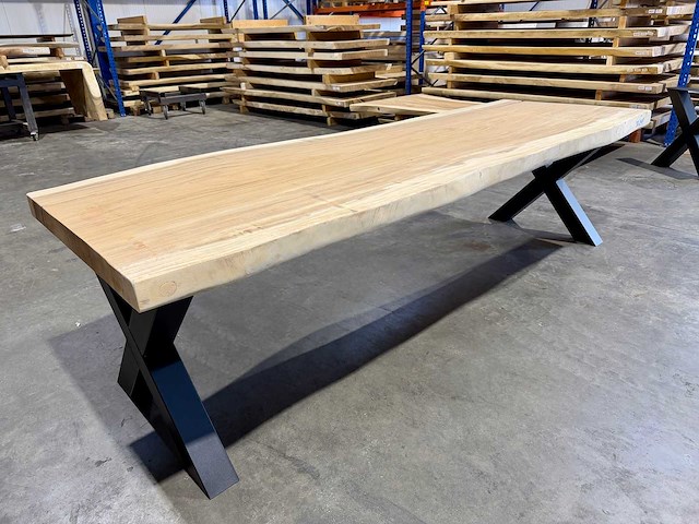 Suar boomstamtafel 280 cm. - afbeelding 1 van  4