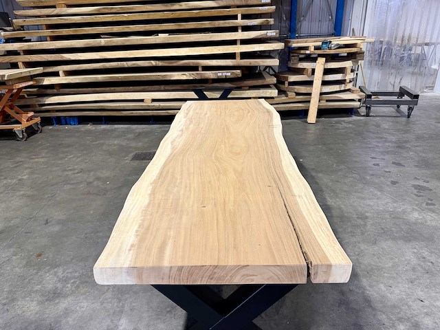 Suar boomstamtafel 280 cm. - afbeelding 4 van  4